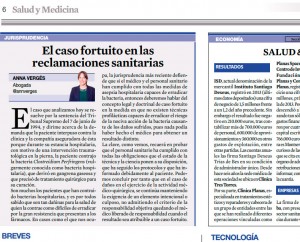 caso fortuito reclamaciones